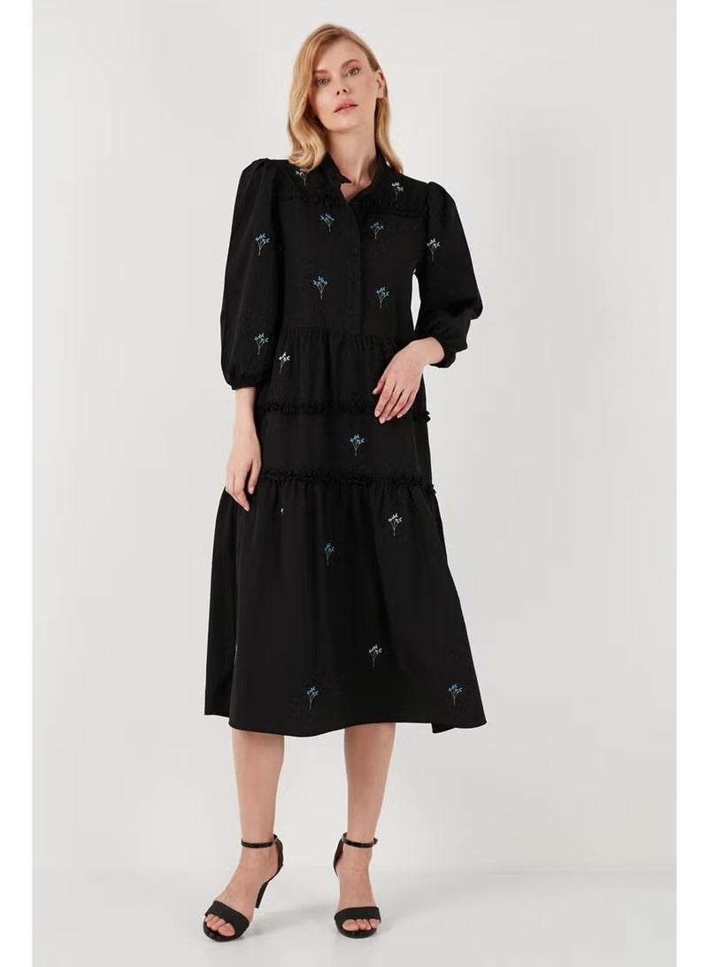 Lela Floral Tiered Dress - Image 4